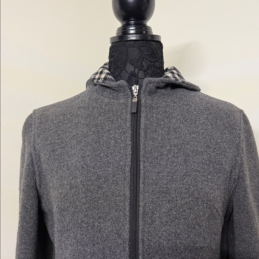 Giacca Gray Hooded Coat - Picture 3 of 11